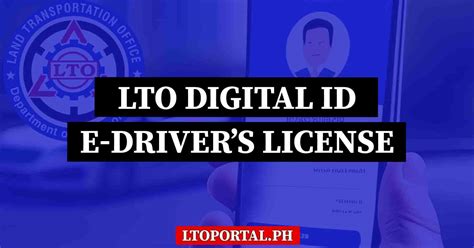 How to Get LTO Digital ID – Electronic Driver’s License.
